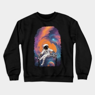 enjoy the galaxy Crewneck Sweatshirt